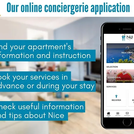 Apartamento Nestor&jeeves - Blue Pearl - Port Area - Close Old Town Nice